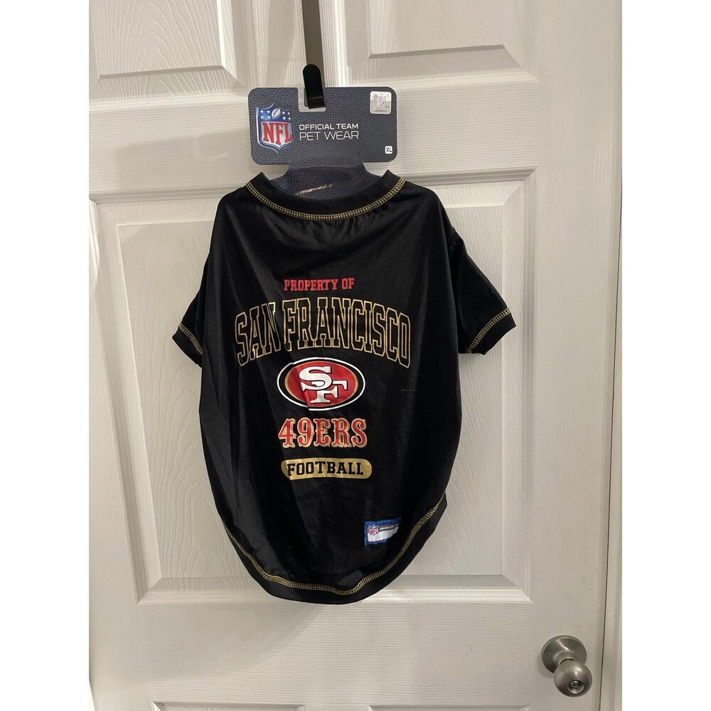 Pets First NFL San Francisco 49ers Pet T-Shirt Size XL New